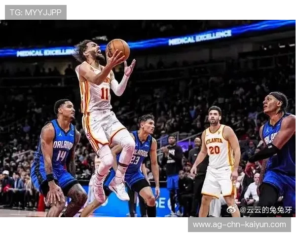 亚特兰大老鹰阵地进攻，特雷杨挡拆取分